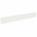 Gazonrand 10 st 103 x 15 cm Staal Wit