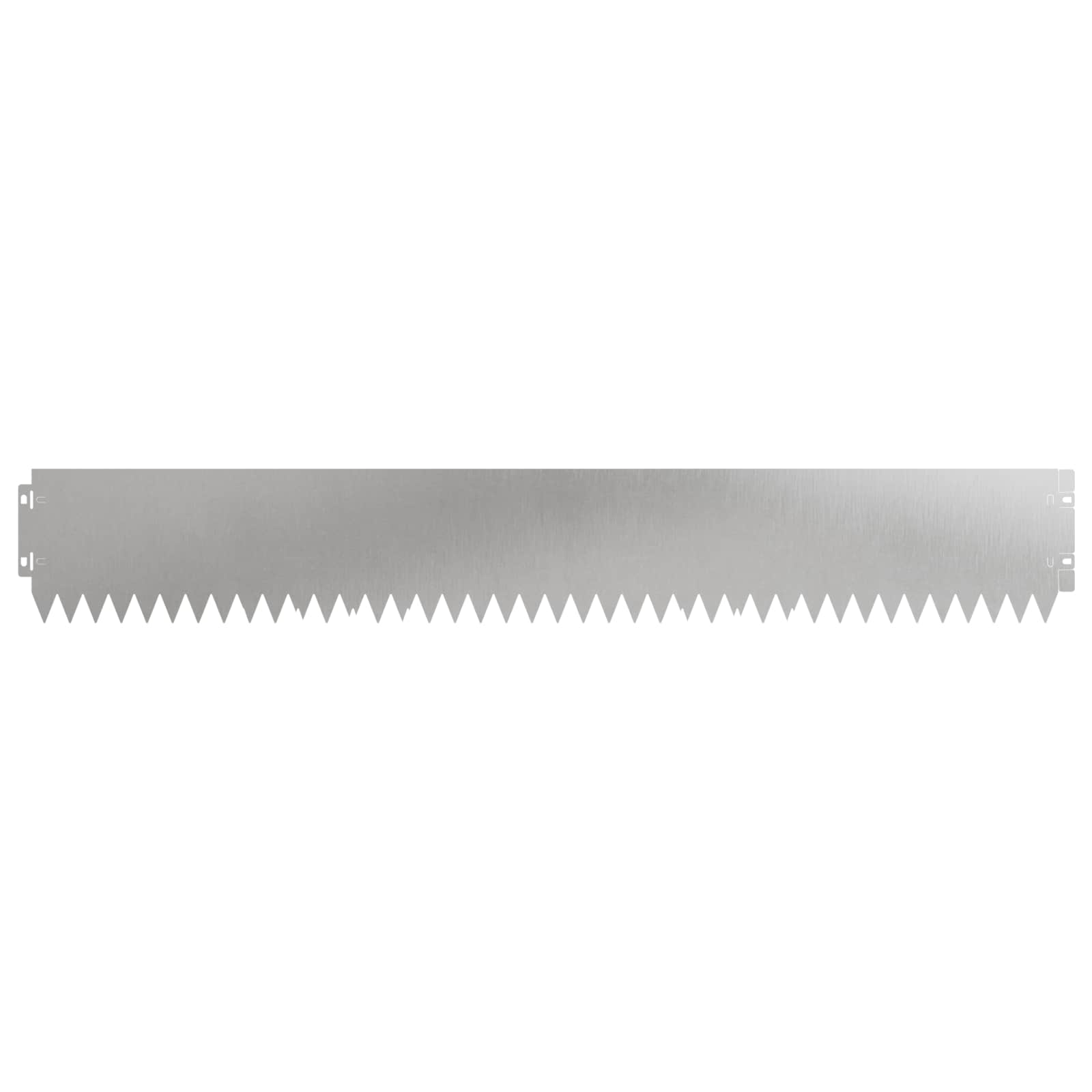 Gazonrand 10 st 103 x 15 cm Staal Zilverkleurig