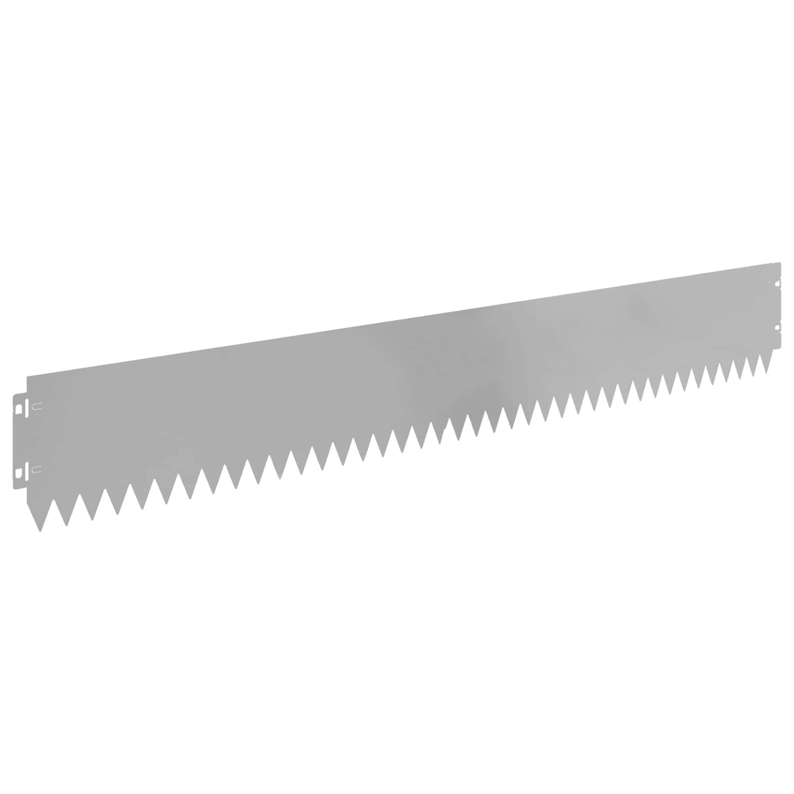 Gazonrand 10 st 103 x 15 cm Staal Zilverkleurig