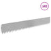 Gazonrand 10 st 103 x 15 cm Staal Zilverkleurig