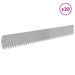 Gazonrand 20 st 103 x 15 cm Staal Zilverkleurig