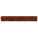 Gazonrand 20 st 103 x 15 cm Staal Roestig