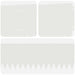 Gazonrand 30 st 103 x 20 cm Staal Wit