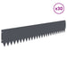Gazonrand 30 st 103 x 20 cm Staal Antracietkleurig