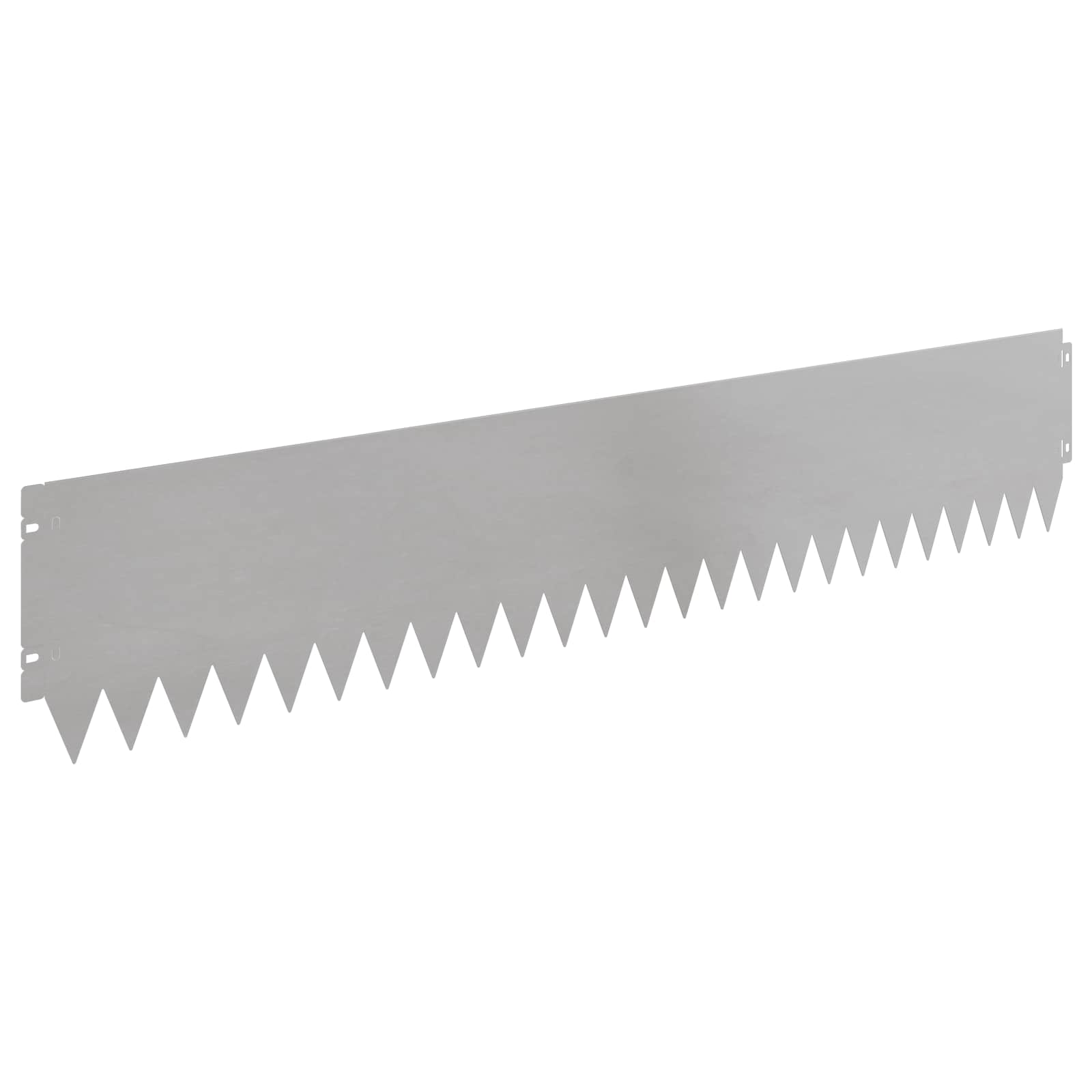 Gazonrand 20 st 103 x 20 cm Staal Zilverkleurig