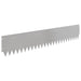 Gazonrand 20 st 103 x 20 cm Staal Zilverkleurig