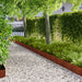 Gazonrand 30 st 103 x 20 cm Staal Roestig