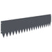 Gazonrand 10 st 103 x 25 cm Staal Antracietkleurig