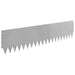 Gazonrand 10 st 103 x 25 cm Staal Zilverkleurig