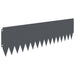 Gazonrand 10 st 103 x 30 cm Staal Antracietkleurig