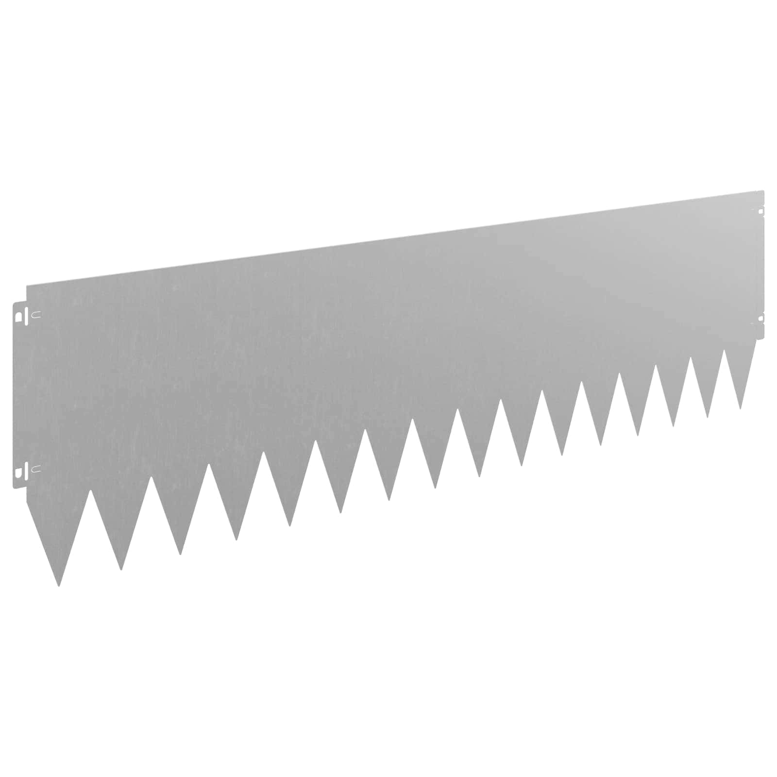 Gazonrand 20 st 103 x 30 cm Staal Roestig