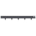 Gazonrand 30 st 100 x 12 cm Staal Antracietkleurig