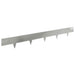 Gazonrand 50 st 100 x 12 cm Staal Zilverkleurig