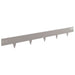 Gazonrand 30 st 100 x 12 cm Staal Roestig