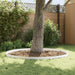 Gazonrand 10 st 100 x 15 cm Staal Wit