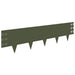 Gazonrand 20 st 100 x 25 cm Staal Olijfgroen