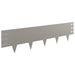 Gazonrand 10 st 100 x 25 cm Staal Roestig