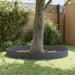 Gazonrand 20 st 100 x 30 cm Staal Antracietkleurig