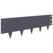 Gazonrand 20 st 100 x 30 cm Staal Antracietkleurig