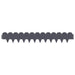 Gazonrand 50 st 103 x 15 cm Staal Antracietkleurig