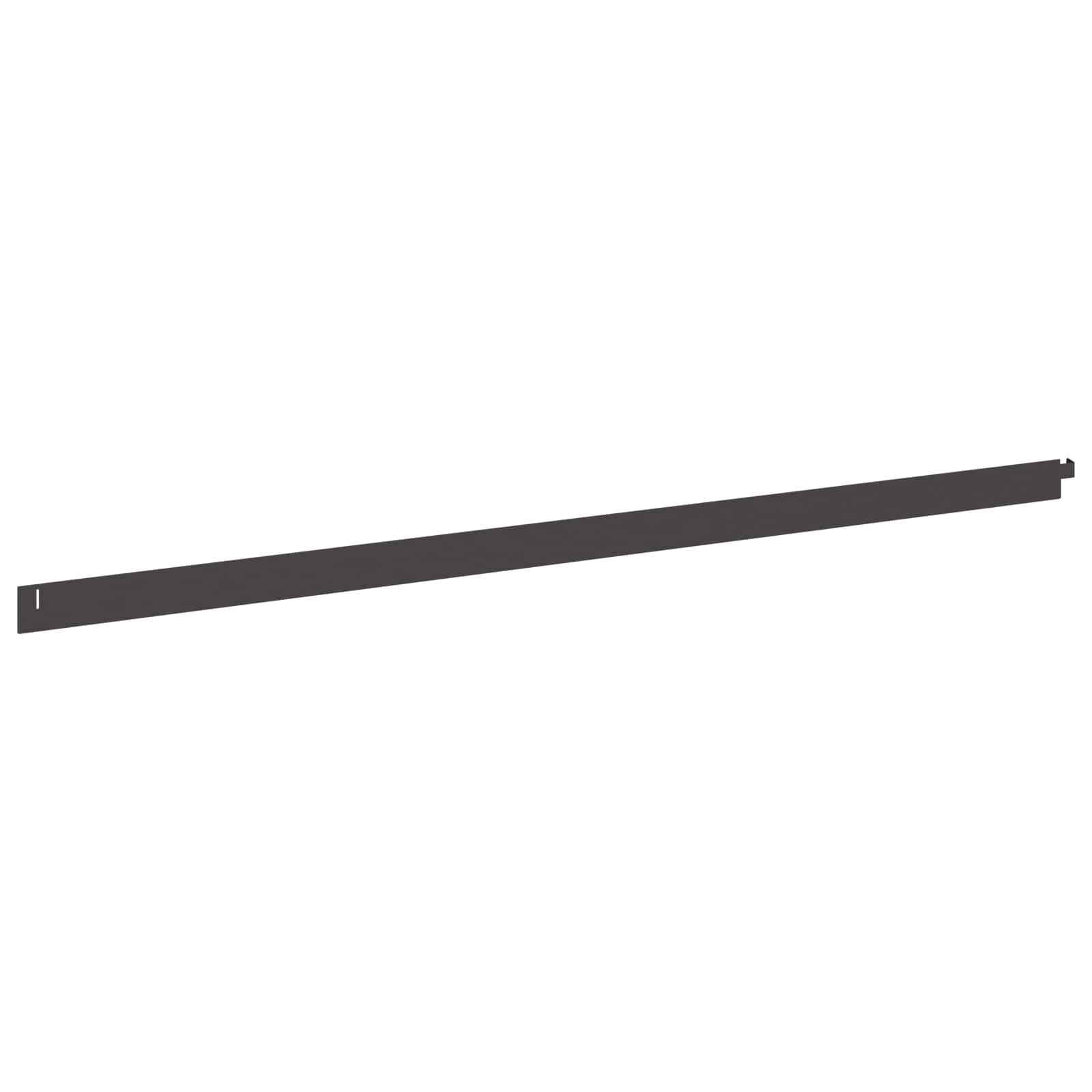 Gazonrand 20 st 102 x 4 x 4 cm Staal Zwart