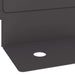 Gazonrand 50 st 102 x 4 x 4 cm Staal Zwart