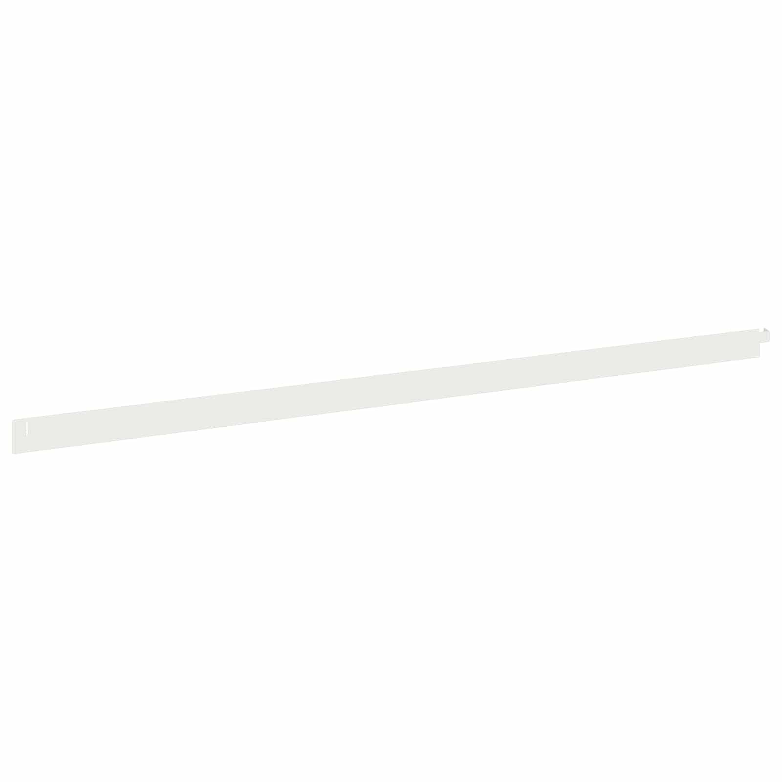 Gazonrand 50 st 102 x 4 x 4 cm Staal Wit