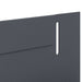 Gazonrand 10 st 102 x 4 x 4 cm Staal Antracietkleurig