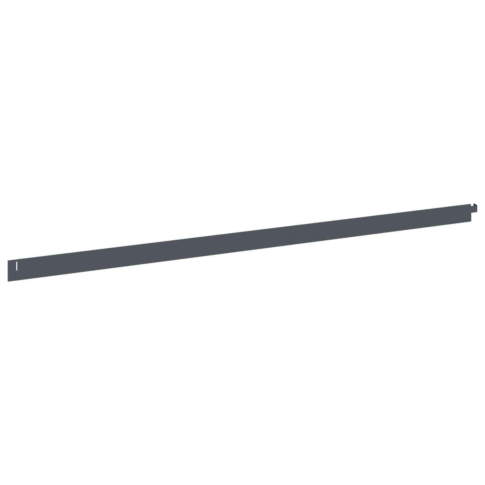 Gazonrand 30 st 102 x 4 x 4 cm Staal Antracietkleurig