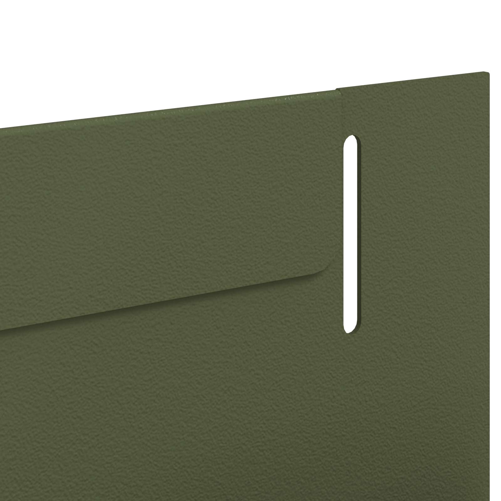 Gazonrand 10 st 102 x 4 x 4 cm Staal Olijfgroen
