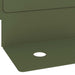 Gazonrand 20 st 102 x 4 x 4 cm Staal Olijfgroen