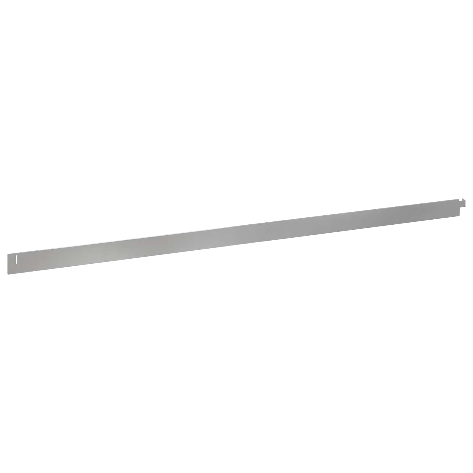 Gazonrand 50 st 102 x 4 x 4 cm Staal Zilverkleurig