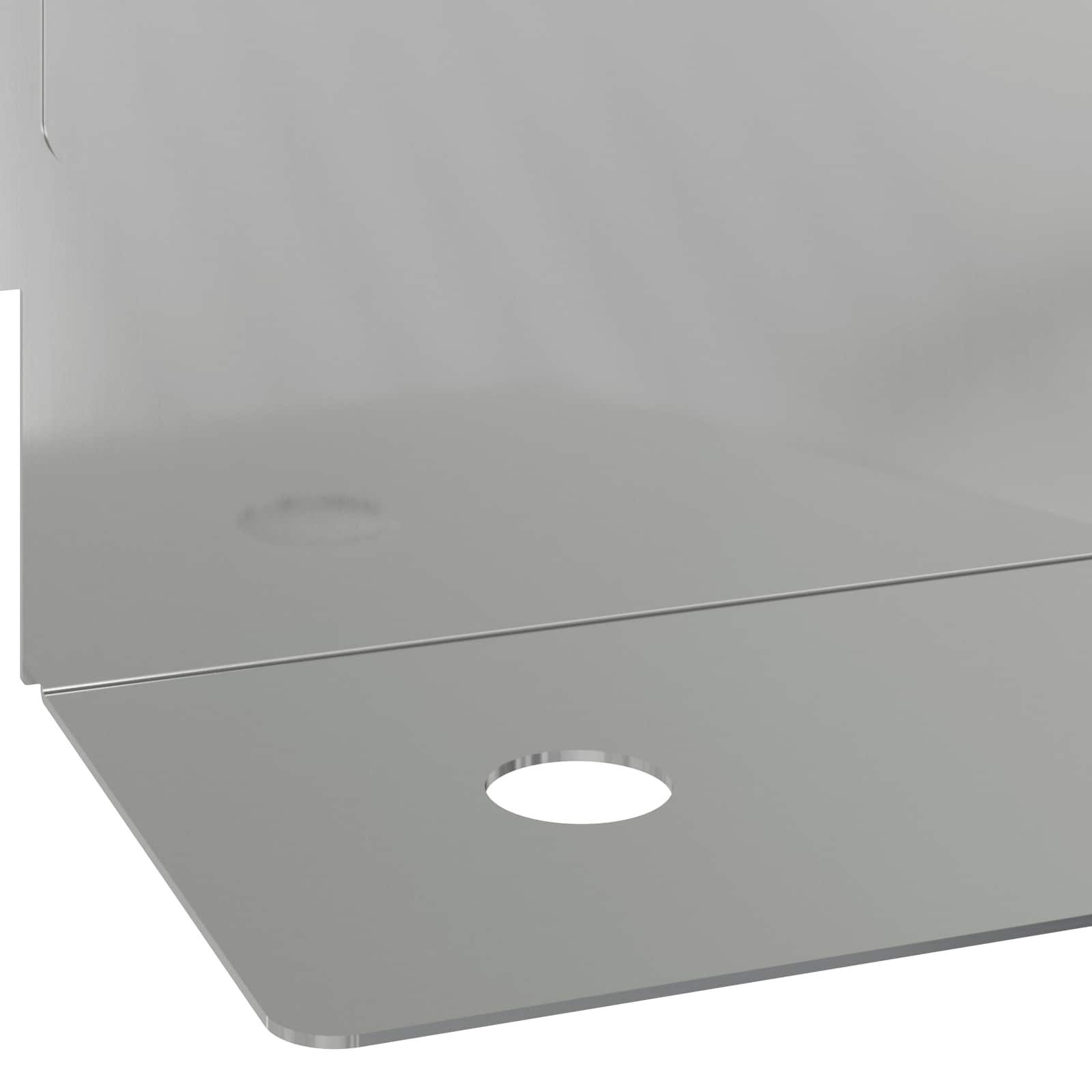Gazonrand 30 st 102 x 4 x 4 cm Staal Zilverkleurig