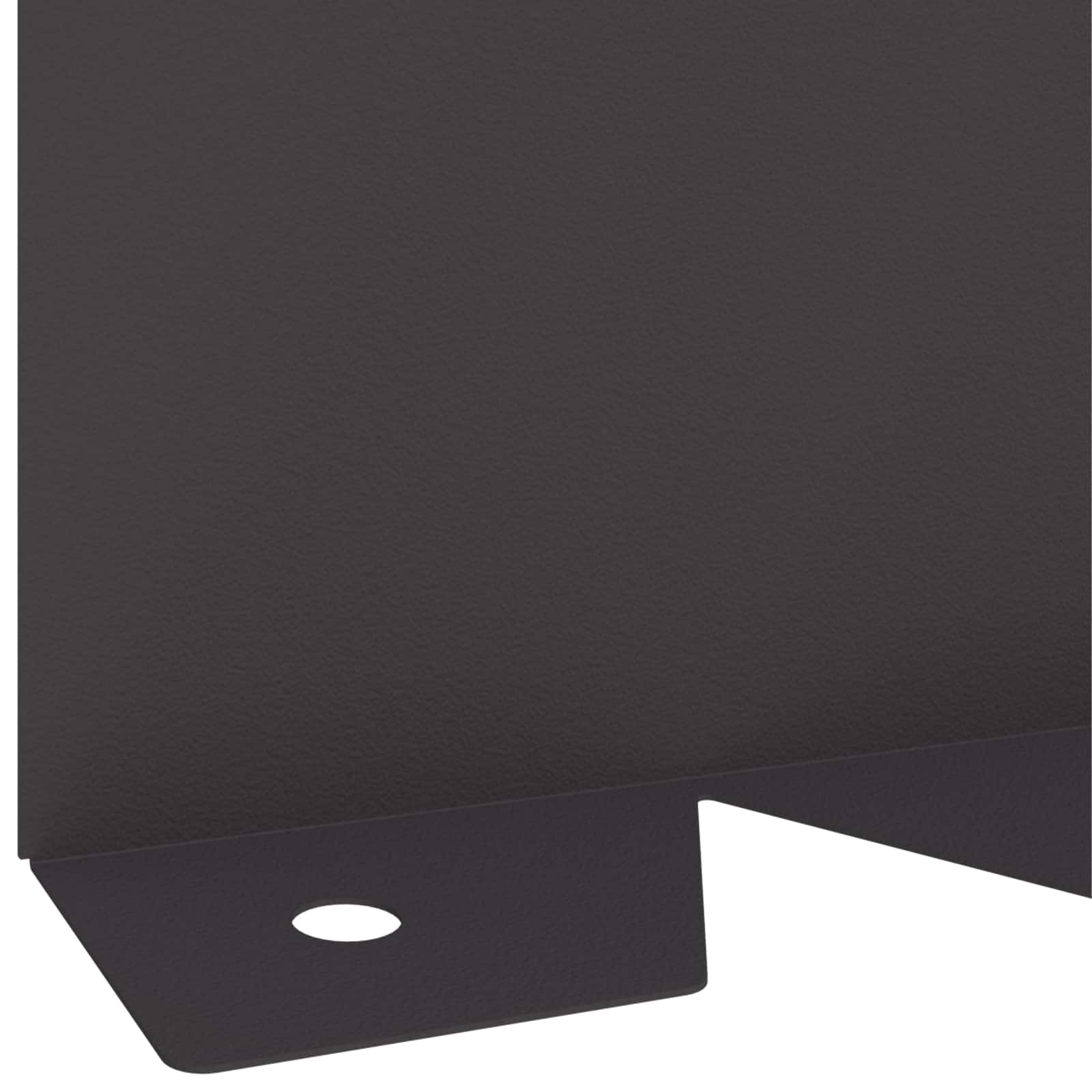 Gazonrand 10 st 102 x 10 x 4 cm Staal Zwart