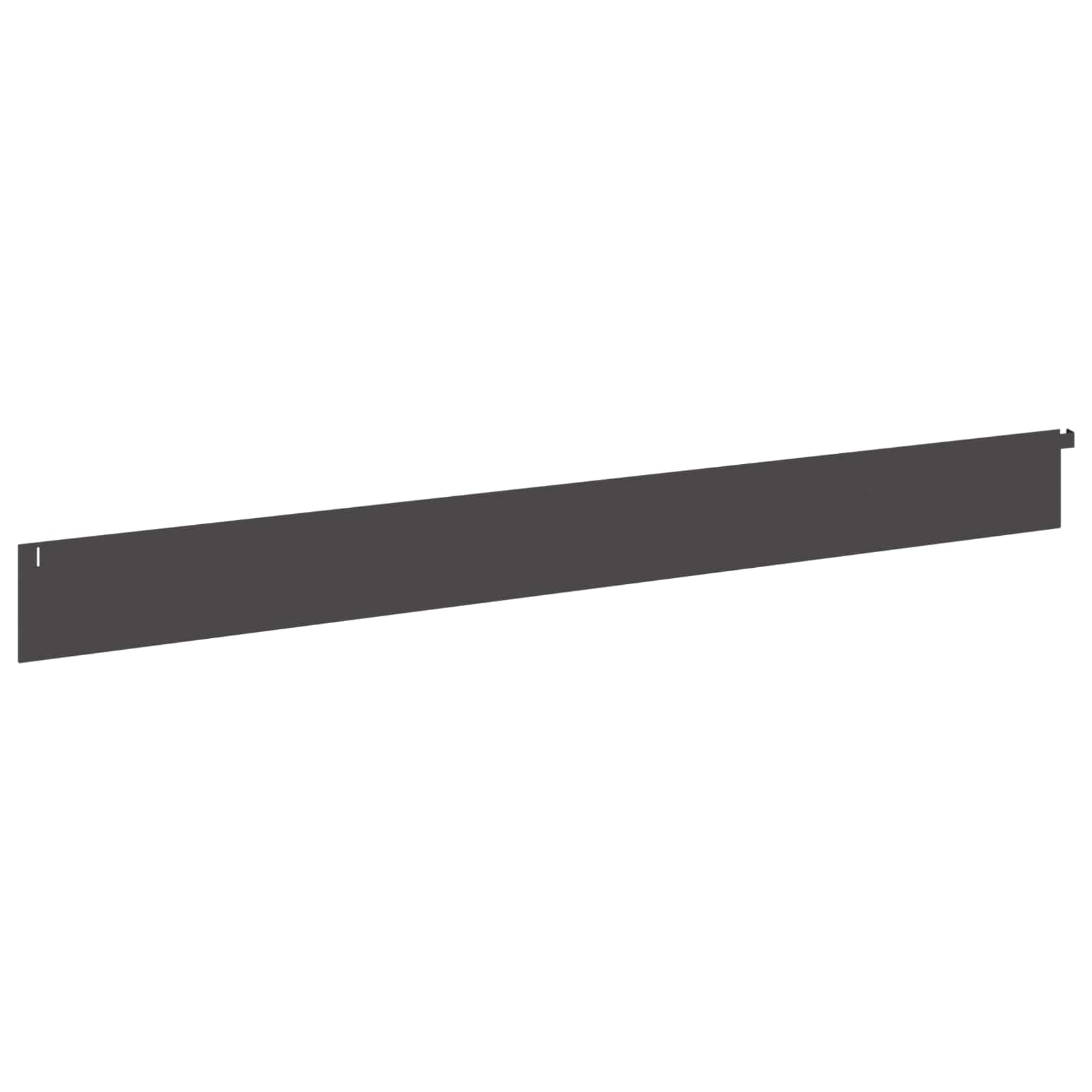 Gazonrand 10 st 102 x 10 x 4 cm Staal Zwart