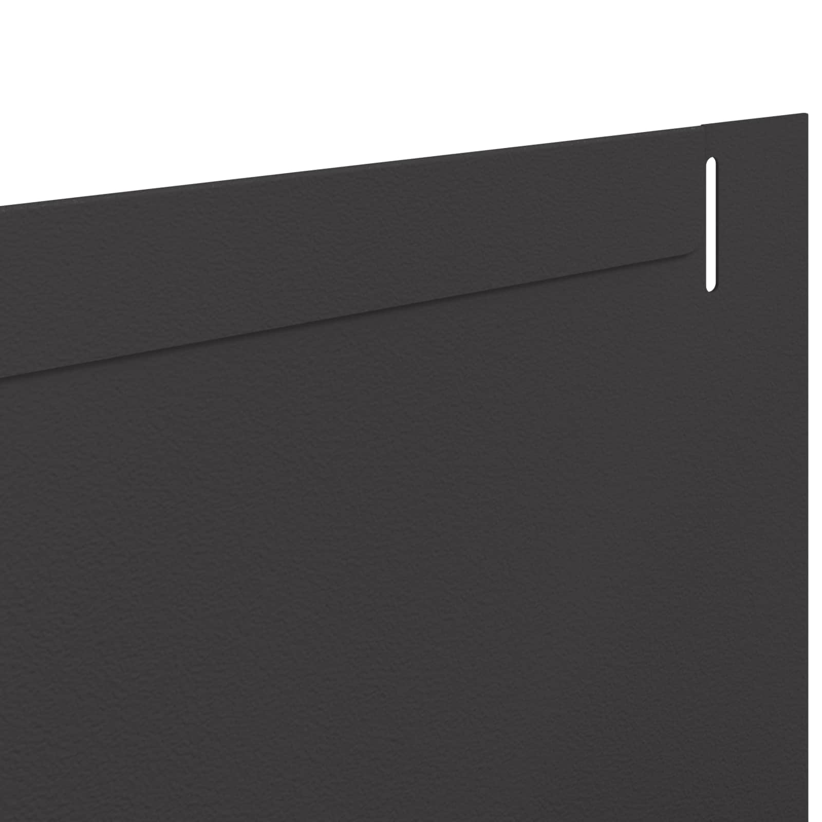 Gazonrand 30 st 102 x 10 x 4 cm Staal Zwart