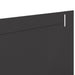 Gazonrand 30 st 102 x 10 x 4 cm Staal Zwart