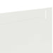 Gazonrand 30 st 102 x 10 x 4 cm Staal Wit