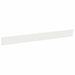 Gazonrand 30 st 102 x 10 x 4 cm Staal Wit