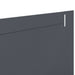 Gazonrand 10 st 102 x 10 x 4 cm Staal Antracietkleurig