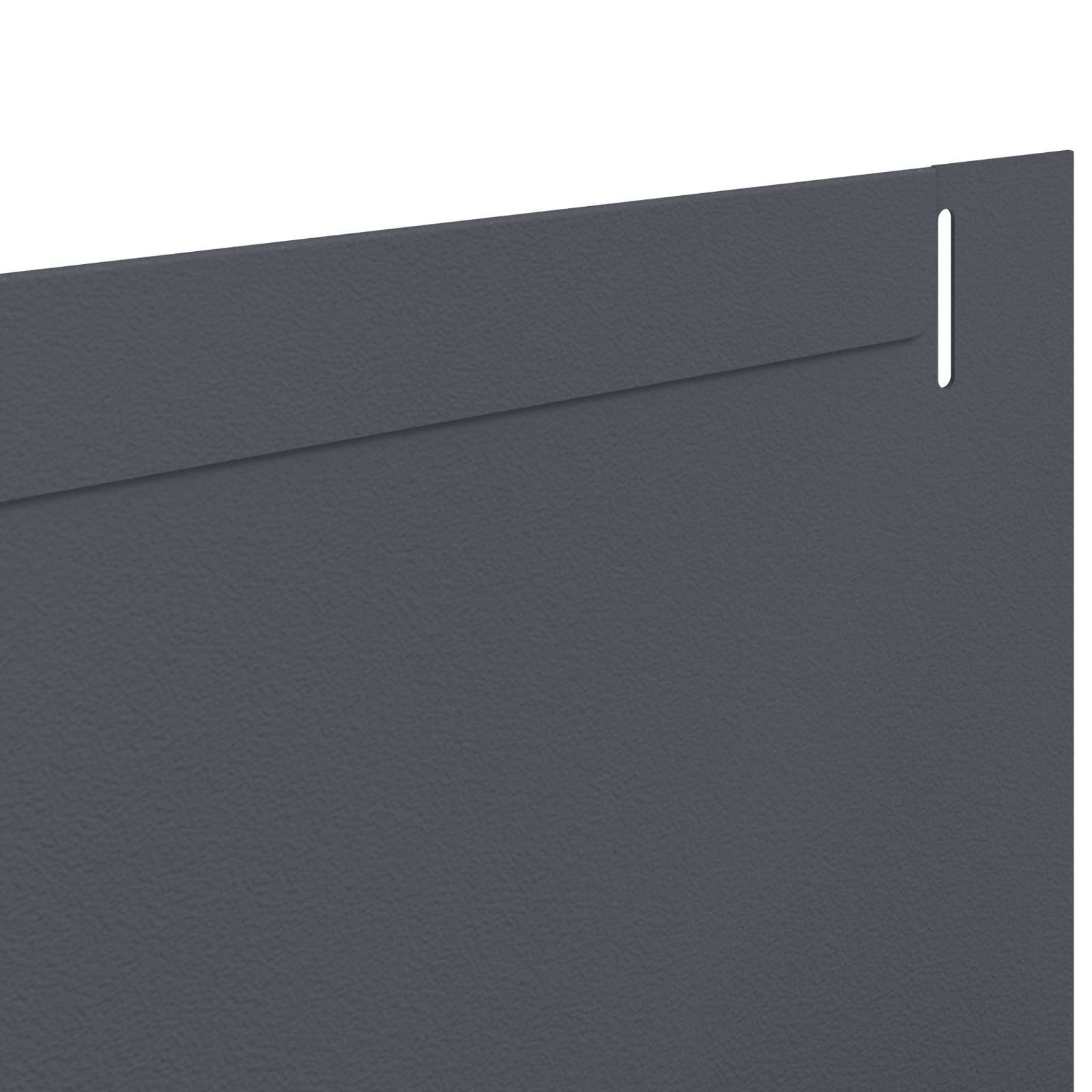 Gazonrand 20 st 102 x 10 x 4 cm Staal Antracietkleurig