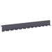 Gazonrand 20 st 102 x 10 x 4 cm Staal Antracietkleurig