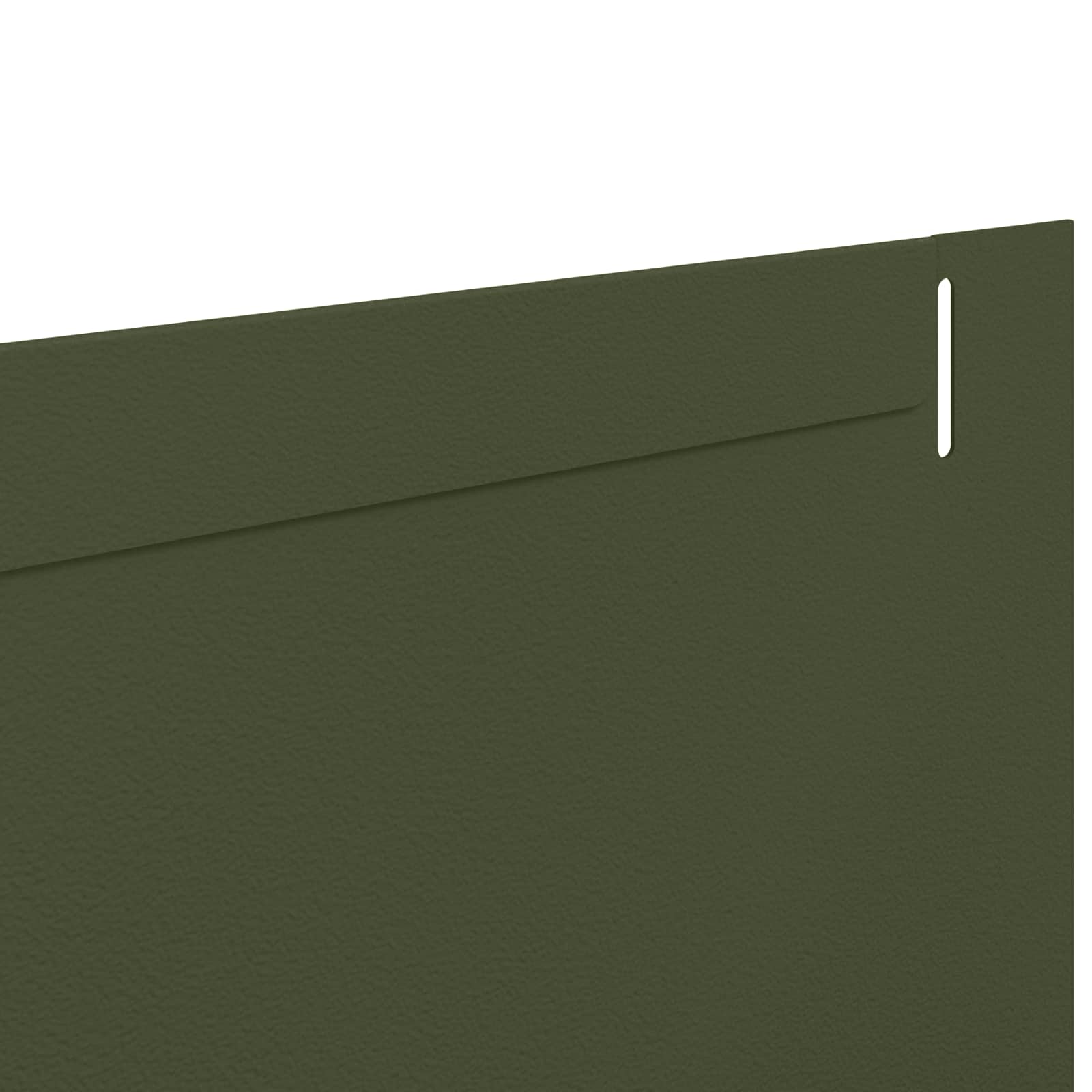 Gazonrand 10 st 102 x 10 x 4 cm Staal Olijfgroen