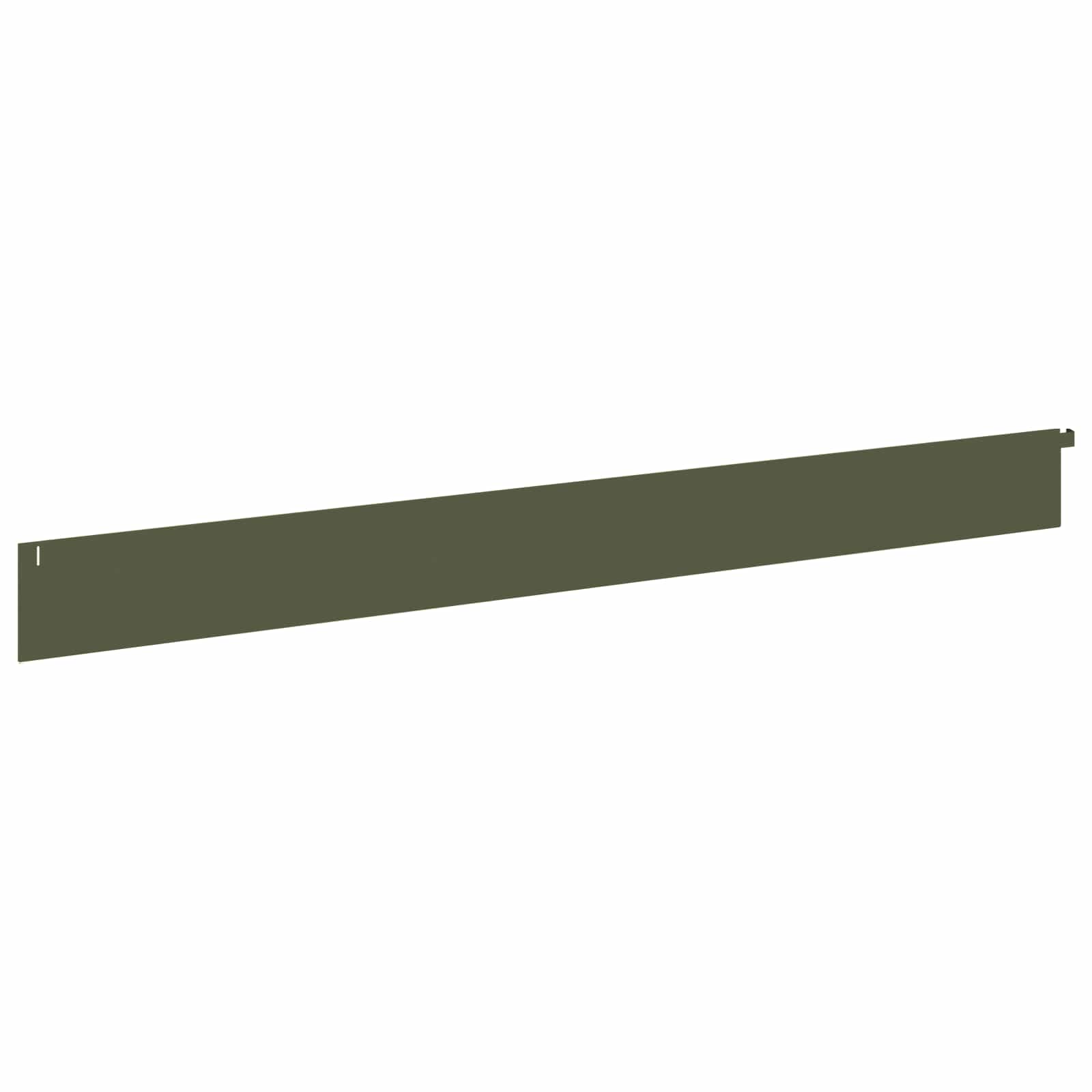 Gazonrand 30 st 102 x 10 x 4 cm Staal Olijfgroen