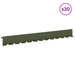 Gazonrand 30 st 102 x 10 x 4 cm Staal Olijfgroen