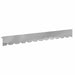 Gazonrand 30 st 102 x 10 x 4 cm Staal Zilverkleurig
