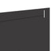 Gazonrand 30 st 102 x 15 x 4 cm Staal Zwart