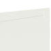 Gazonrand 10 st 102 x 15 x 4 cm Staal Wit