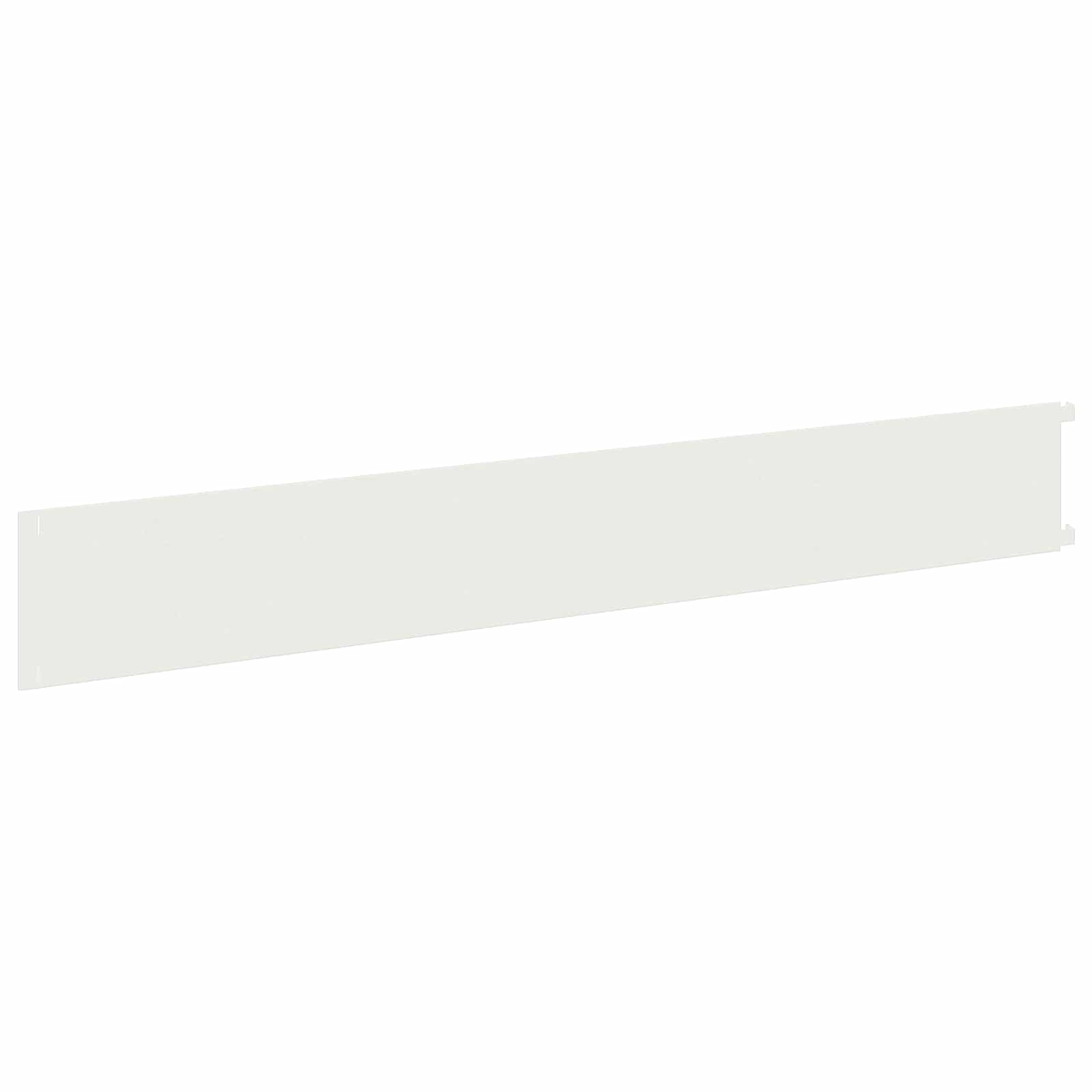 Gazonrand 10 st 102 x 15 x 4 cm Staal Wit