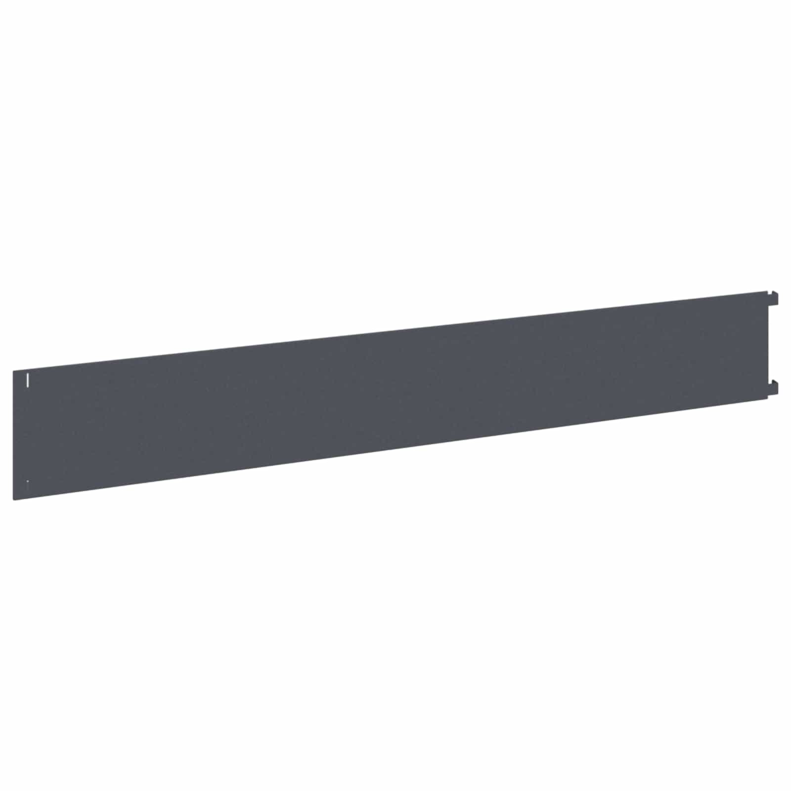 Gazonrand 10 st 102 x 15 x 4 cm Staal Antracietkleurig